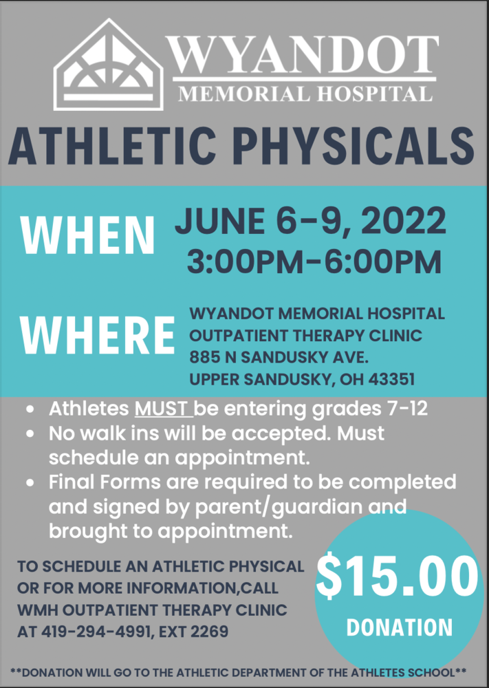 Sports Physicals Info