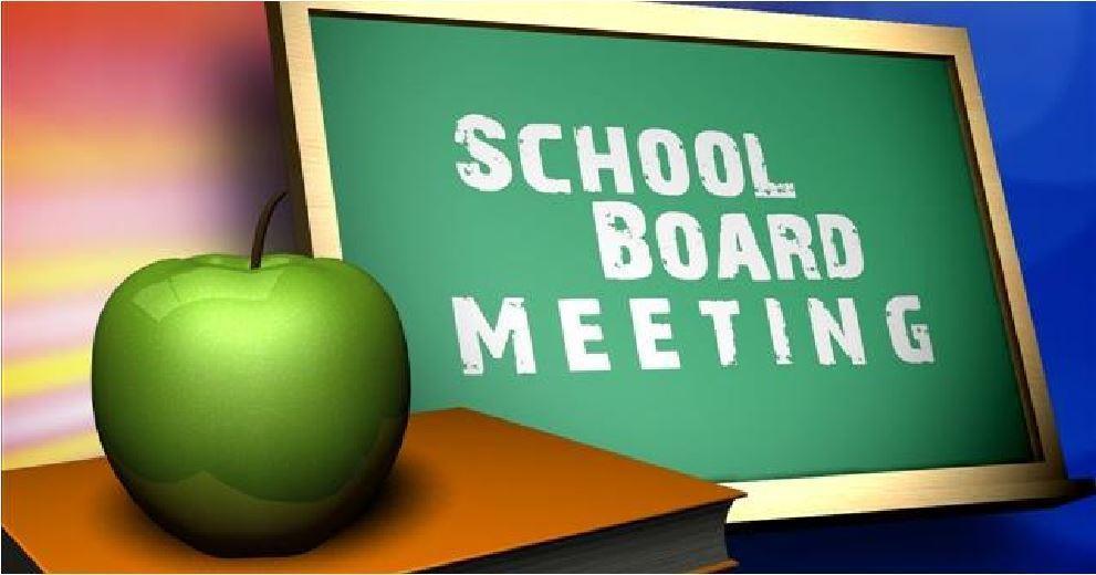 School board meeting